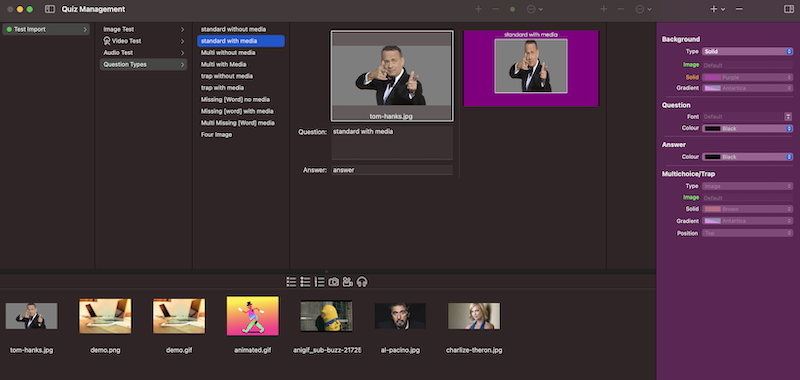 Admin Screen