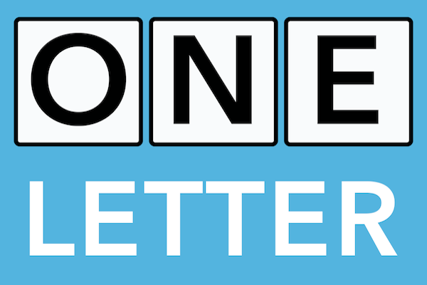 One Letter